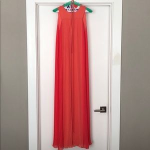 French Connection pleated gown